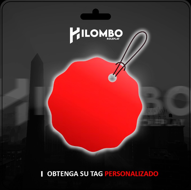 TAG PERSONALIZADO (Permanente)